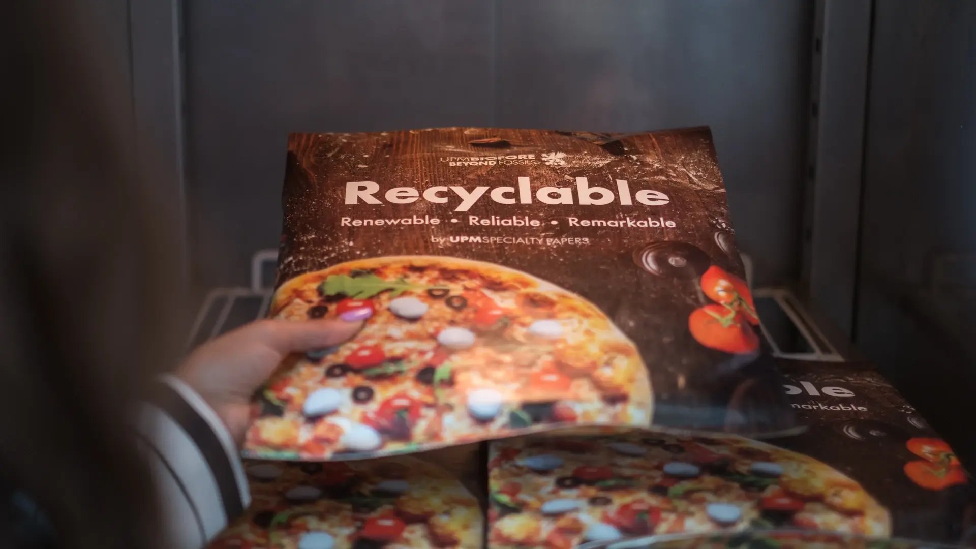 Frozen food packaging