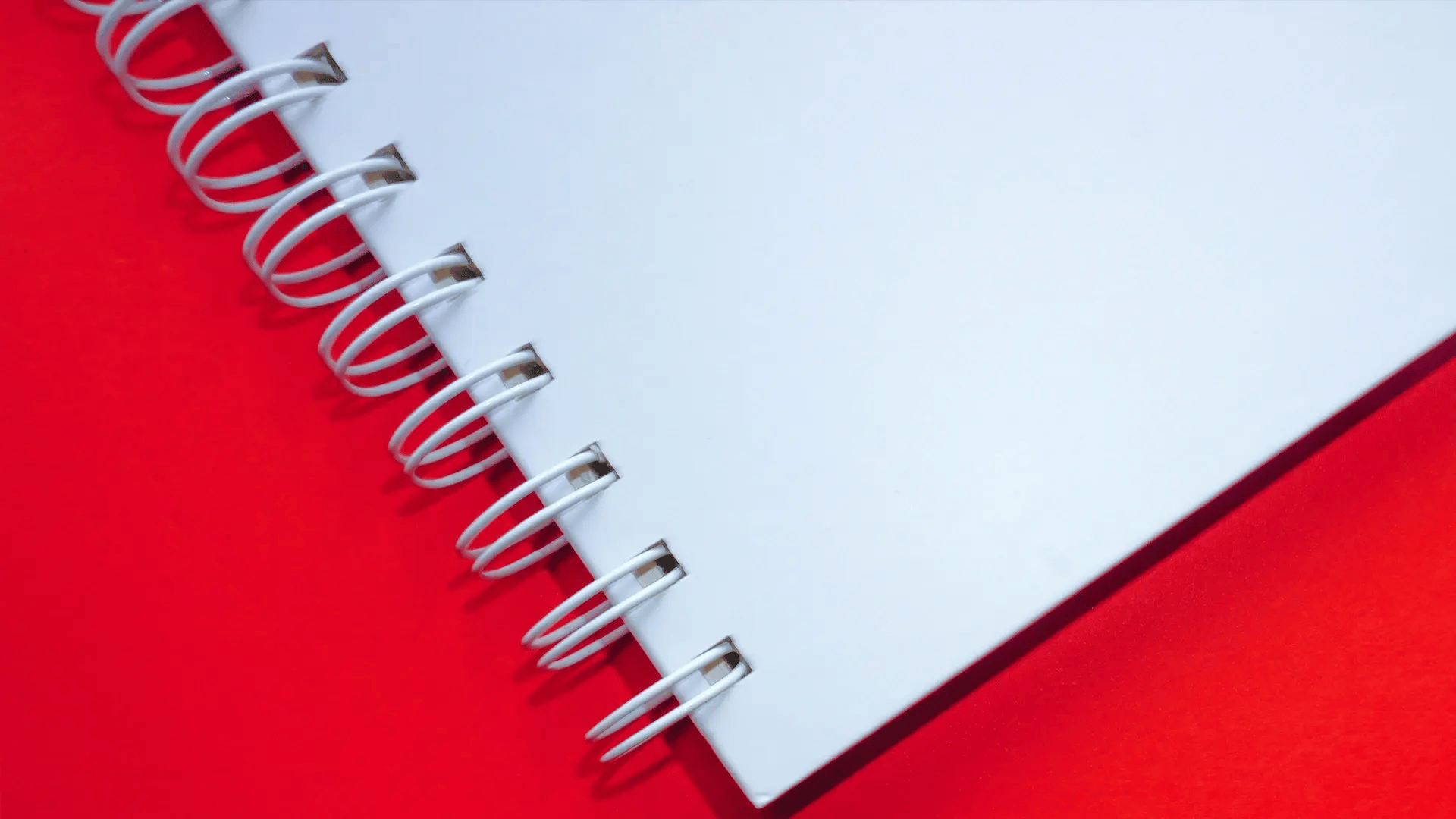 Spiral bound notebook