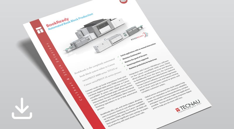 BookReady product brochure