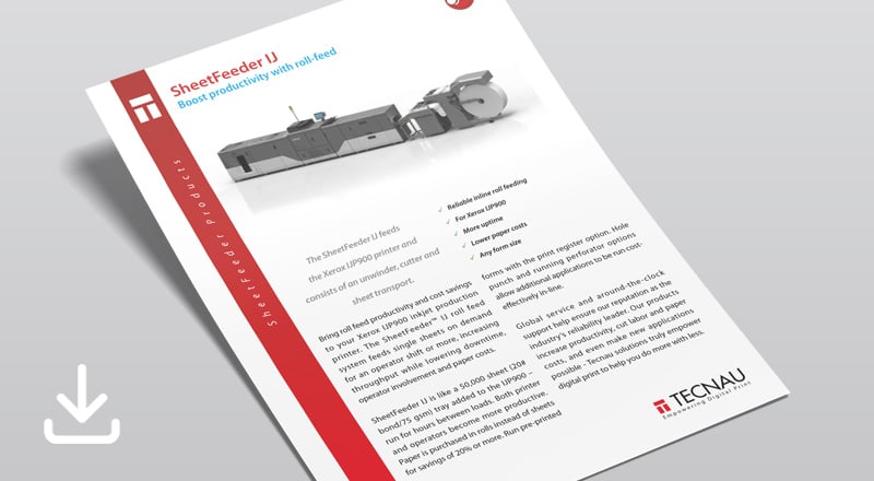 Sheetfeeder IJ Product brochure