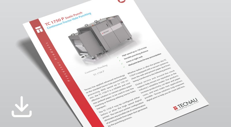 Static Punching TC 1750 HS P product brochure