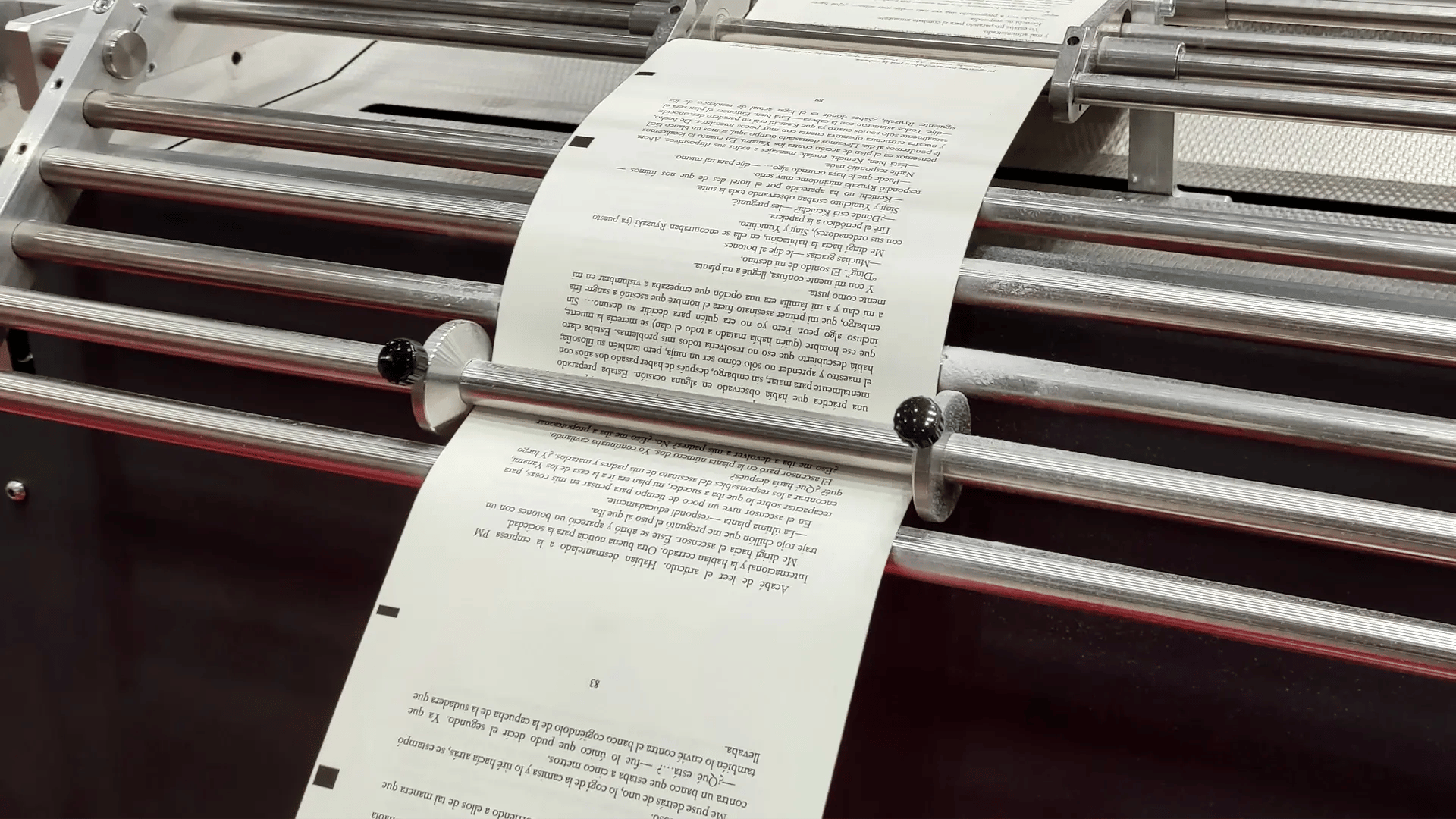 Book on demand machine